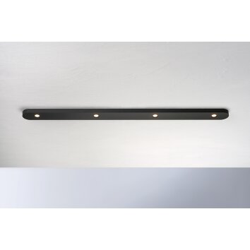 Bopp-Leuchten CLOSE Lámpara de Techo LED Negro, 4 luces