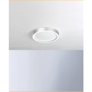 Bopp-Leuchten AURA Lámpara de Techo LED Plata, Blanca, 1 luz