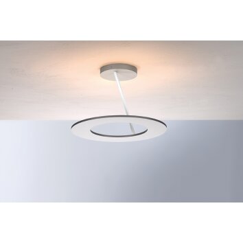 Bopp-Leuchten STELLA Lámpara de Techo LED Aluminio, Plata, Blanca, 4 luces