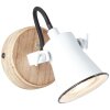 Brilliant Seed Foco de pared Madera oscura, Blanca, 1 luz