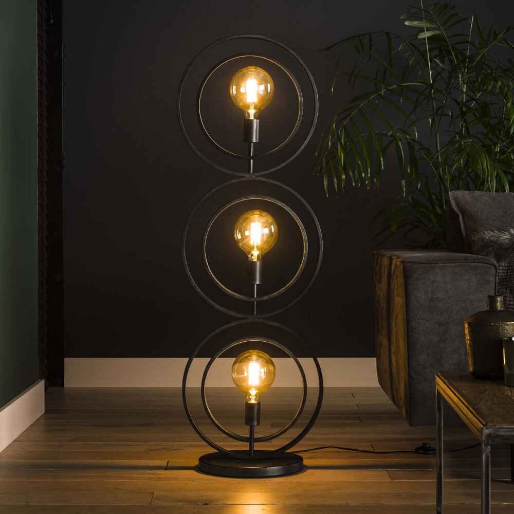 Mirandola Lámpara de Pie Gris, 3 luces main product photo