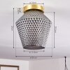 Gombua Lámpara de Techo Latón, 1 luz