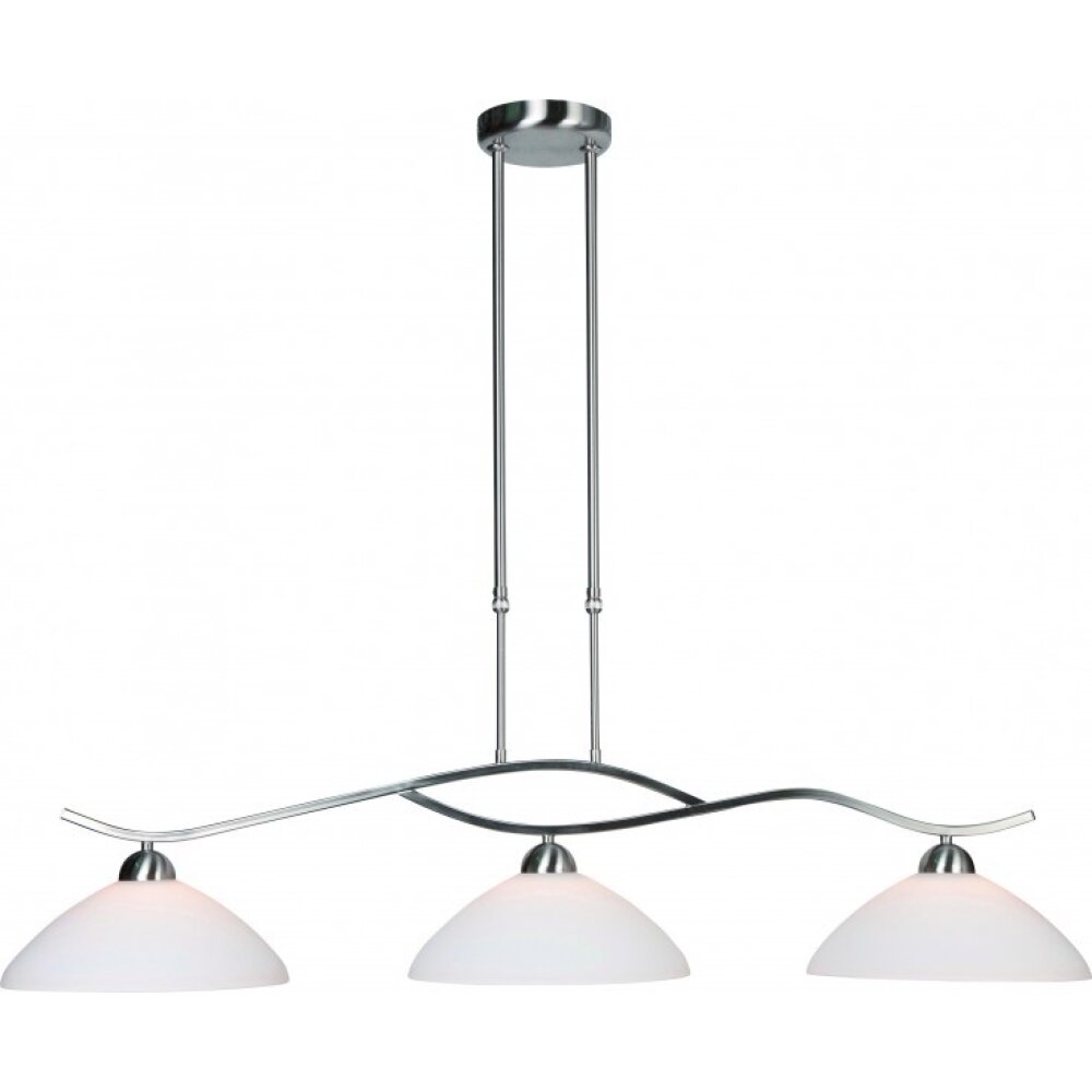 Steinhauer CAPRI Lámpara suspendida Acero inoxidable, 3 luces main product photo