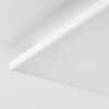 Bankura Lámpara de Techo LED Blanca, 1 luz, Mando a distancia