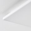 Bankura Lámpara de Techo LED Blanca, 1 luz, Mando a distancia