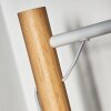 Geelong Lámpara de mesa Madera clara, Blanca, 1 luz