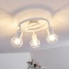 Baripada Lámpara de Techo Blanca, 3 luces