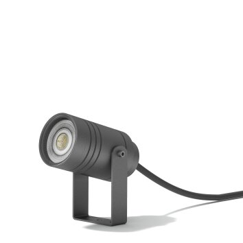 CMD AQUA STAR Foco proyector jardin Antracita, 1 luz