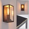 Hakkas Aplique para exterior Negro-dorado, 1 luz