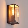 Hakkas Aplique para exterior Negro, Plata, 1 luz