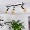 Tulla Lámpara de Techo Níquel-mate, 3 luces