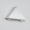 Tapurai Aplique LED Plata, 1 luz