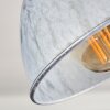 Orny Lámpara de Techo Madera clara, Plata, 4 luces