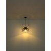 Globo VITIANO Lámpara Colgante Marrón, Negro, 1 luz