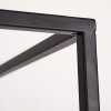 Salla Lámpara de mesa Madera clara, Negro, 3 luces