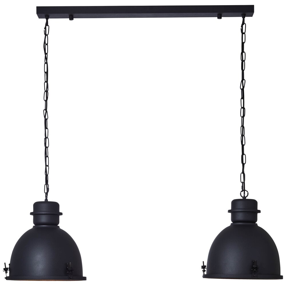 Brilliant Kiki Lámpara Colgante Negro, 2 luces main product photo