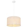 Globo PINNI Lámpara Colgante Blanca, 1 luz