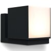 Lutec CUBA Aplique para exterior LED Negro, 1 luz