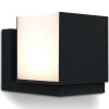 Lutec CUBA Aplique para exterior LED Negro, 1 luz