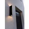 Lutec LEO Aplique para exterior LED Negro, 2 luces