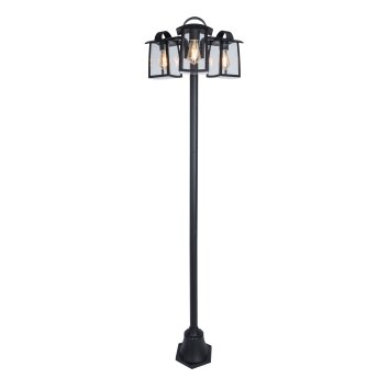 Lutec KELSEY Candelabro Negro, 3 luces