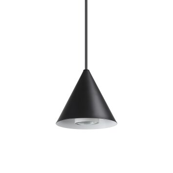 Ideallux A-LINE Lámpara Colgante Negro, 1 luz