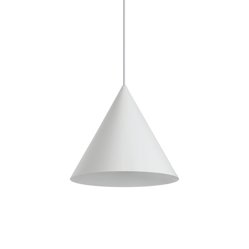 Ideallux A-LINE Lámpara Colgante Blanca, 1 luz main product photo