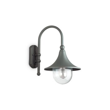 Ideallux CIMA Aplique para exterior Gris, 1 luz