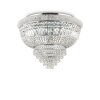Ideallux DUBAI Lámpara de Techo Cromo, 24 luces
