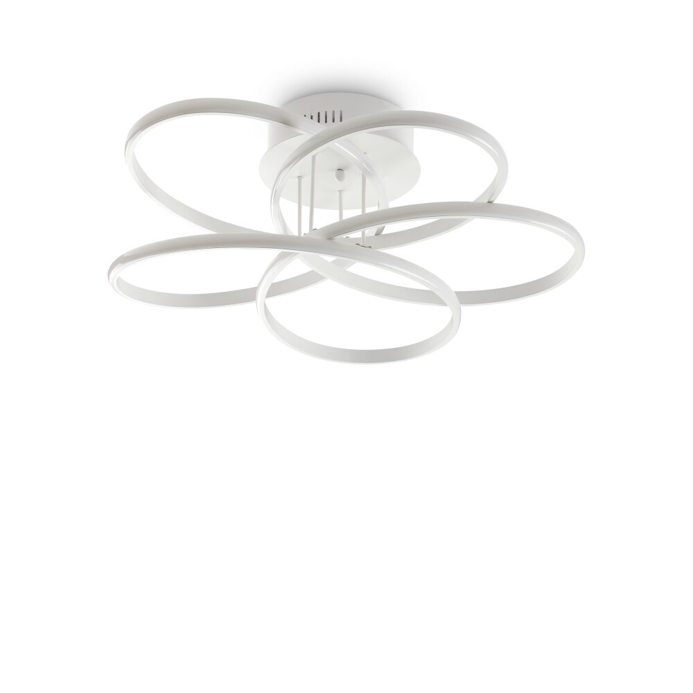 Ideallux KAROL Lámpara de Techo LED Blanca, 1 luz main product photo