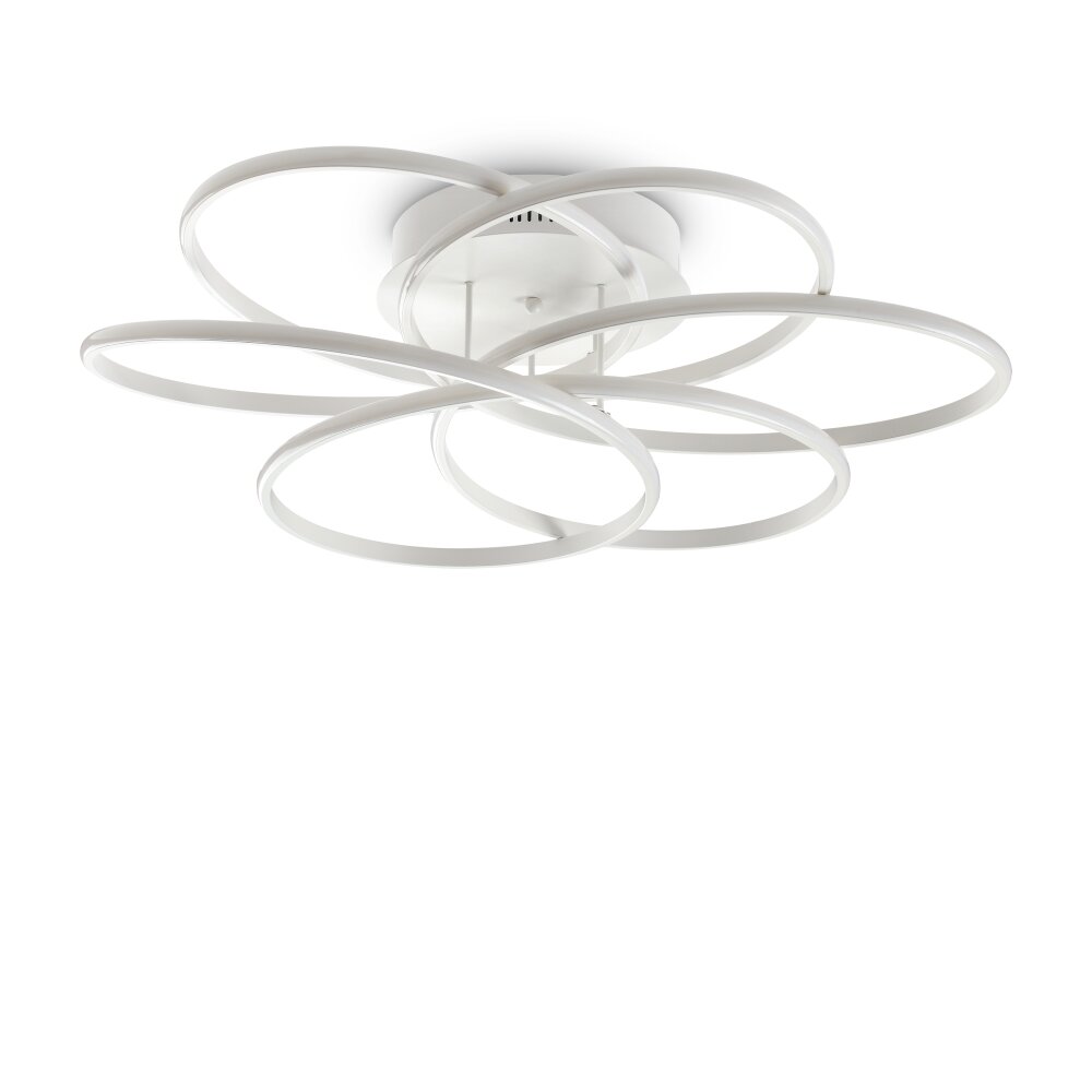 Ideallux KAROL Lámpara de Techo LED Blanca, 1 luz main product photo
