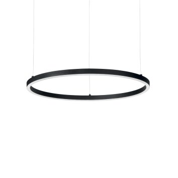 Ideallux ORACLE Lámpara Colgante LED Negro, 1 luz