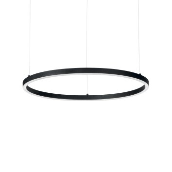 Ideallux ORACLE Lámpara Colgante LED Negro, 1 luz