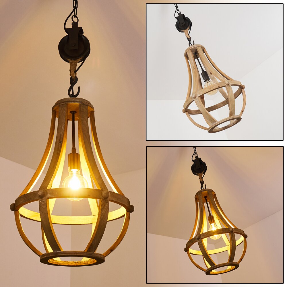 Sonderjylland Lámpara Colgante Madera clara, 1 luz main product photo