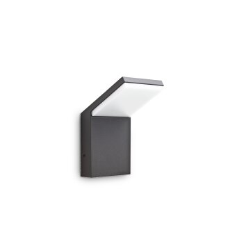 Ideallux STYLE Aplique para exterior LED Antracita, 1 luz