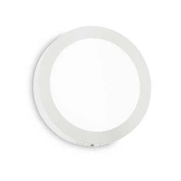 Ideallux UNIVERSAL Lámpara de Techo LED Blanca, 1 luz