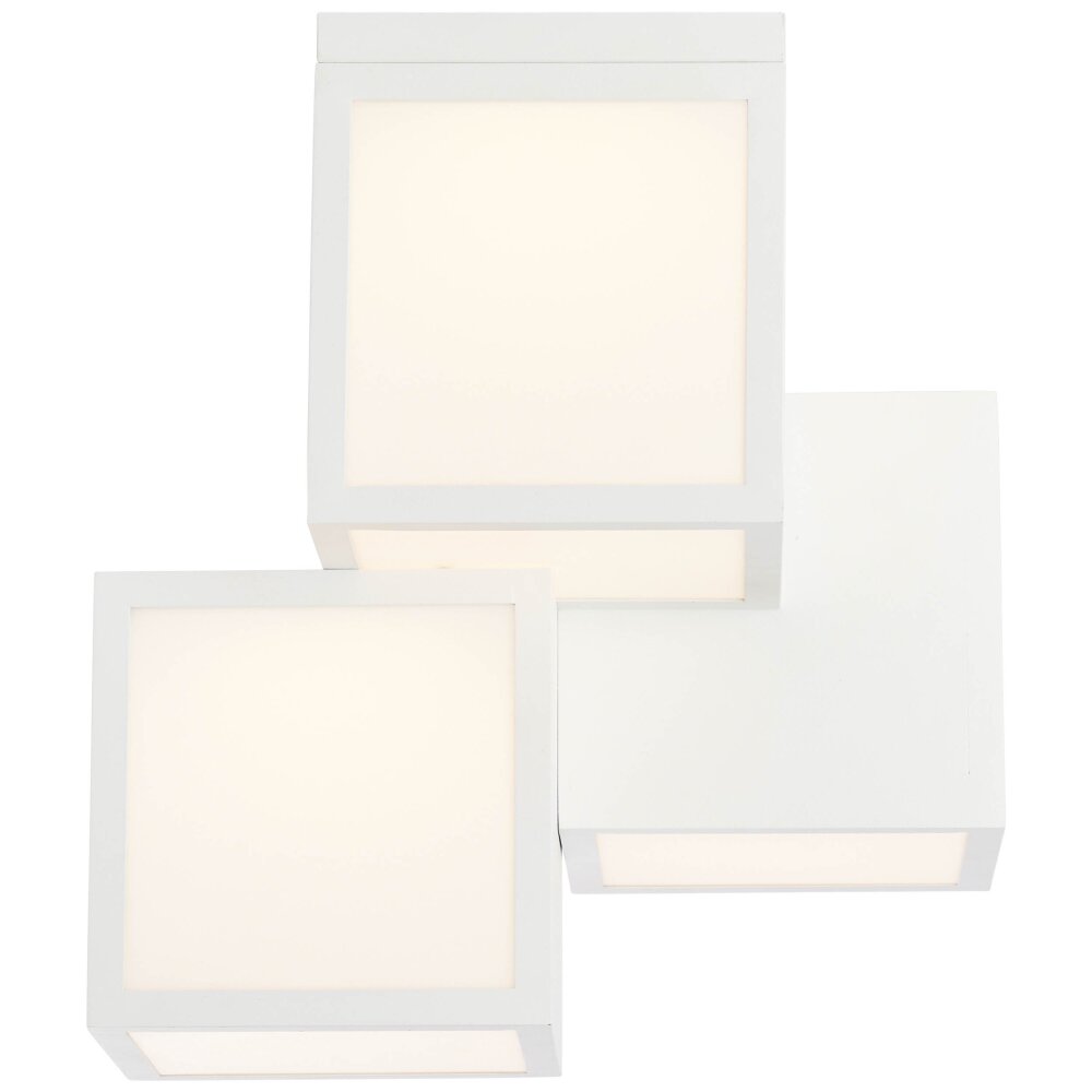 Brilliant Cubix Lámpara de Techo LED Blanca, 1 luz main product photo