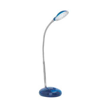 Brilliant Timmi Lámpara de mesa LED Azul, Transparente, claro, 1 luz