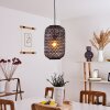 Narowai Lámpara Colgante Negro, 1 luz