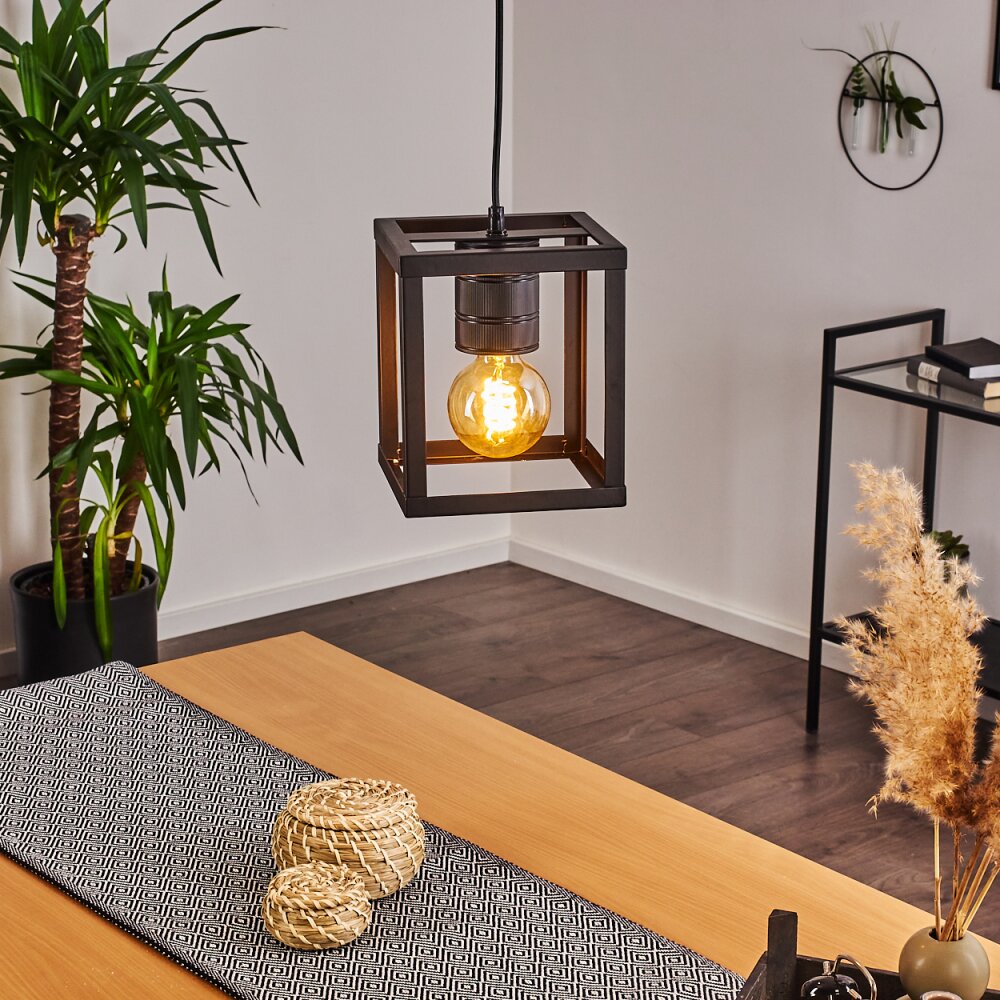 Salla Lámpara Colgante Negro, 1 luz main product photo