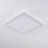 Mota Panel LED Blanca, 1 luz, Mando a distancia, Cambia de color