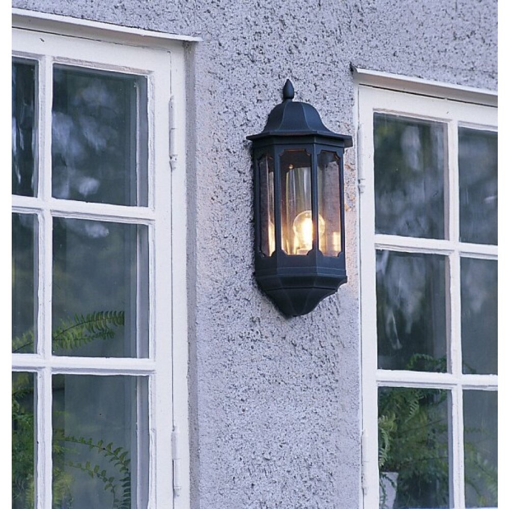 Konstsmide Pallas Aplique Negro, 1 luz main product photo