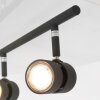 Steinhauer Natasja Lámpara de Techo LED Negro, 6 luces