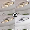 Baiyin Lámpara de Techo LED Cromo, 1 luz
