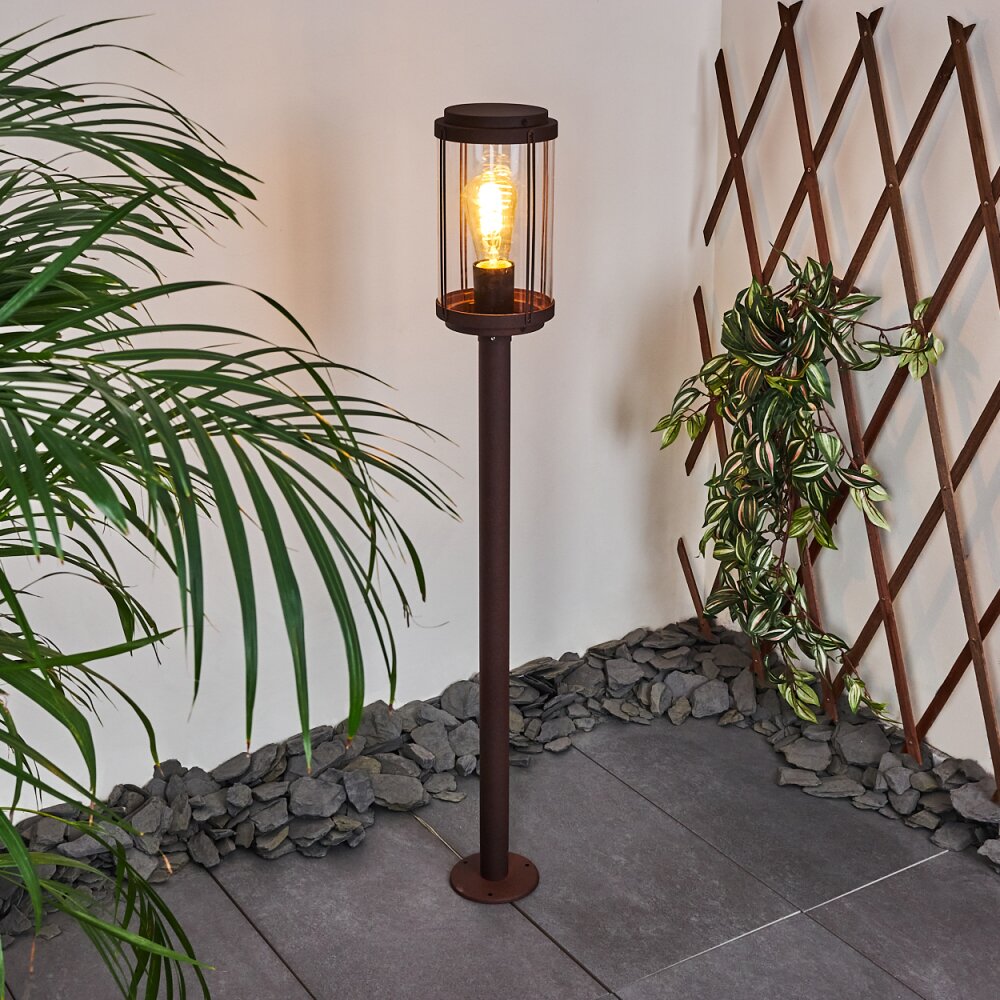 Riola Poste de Jardín Color óxido, 1 luz main product photo