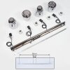 Alvares Lámpara Colgante Cromo, 4 luces