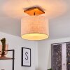 Shiburg Lámpara de Techo Madera clara, 1 luz