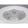 Reality Farsund Ventilador de techo LED Blanca, 1 luz, Mando a distancia