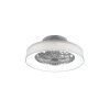 Reality Farsund Ventilador de techo LED Blanca, 1 luz, Mando a distancia