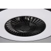 Reality Halmstad Ventilador de techo LED Negro, 1 luz, Mando a distancia